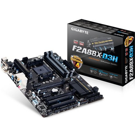 Gigabyte GA-F2A88X-D3H FM2 GA F2A88X D3H DDR3 8xSATA RAID HDMI 4